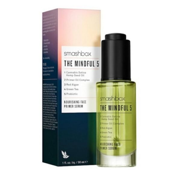 NIB Smashbox Norishing Face Primer Serum - The Mindful 5 - 1 fl. Oz - Picture 1 of 10